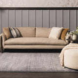 Creda Luxe Navy Hand Knotted Area Rug