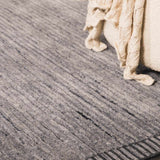 Creda Luxe Navy Hand Knotted Area Rug