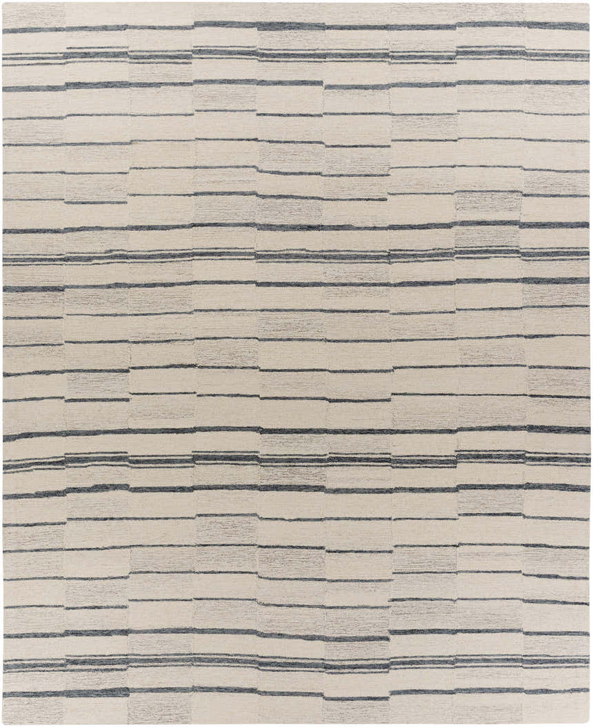 Made to Order Custom Size Creswell Broken-Striped Area Rug
