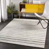 Made to Order Custom Size Creswell Broken-Striped Area Rug