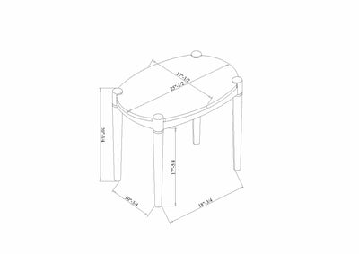 Ahrensburg End Table