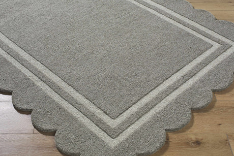 Made to Order Custom Size Chogan Stone Gray Area Rug