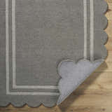 Made to Order Custom Size Chogan Stone Gray Area Rug