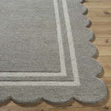 Made to Order Custom Size Chogan Stone Gray Area Rug