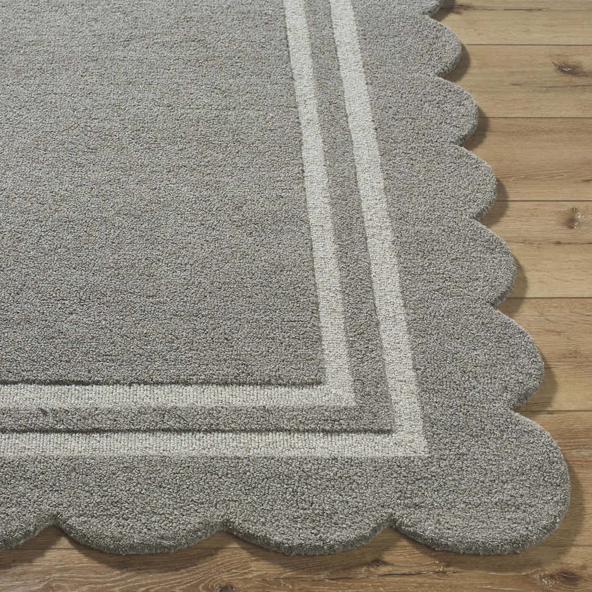 Made to Order Custom Size Chogan Stone Gray Area Rug