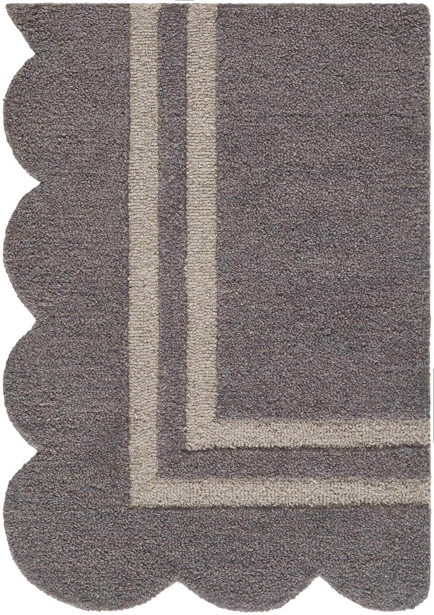 Made to Order Custom Size Chogan Slate Gray Area Rug