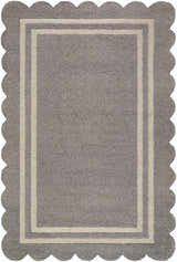 Made to Order Custom Size Chogan Slate Gray Area Rug
