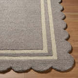 Made to Order Custom Size Chogan Slate Gray Area Rug