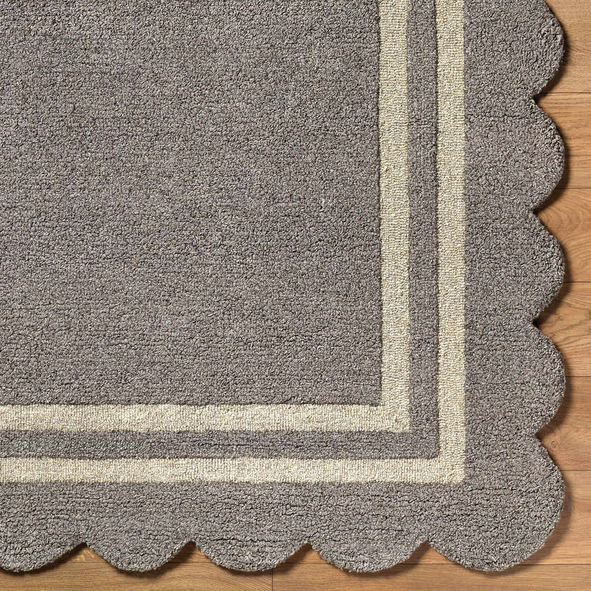 Made to Order Custom Size Chogan Slate Gray Area Rug