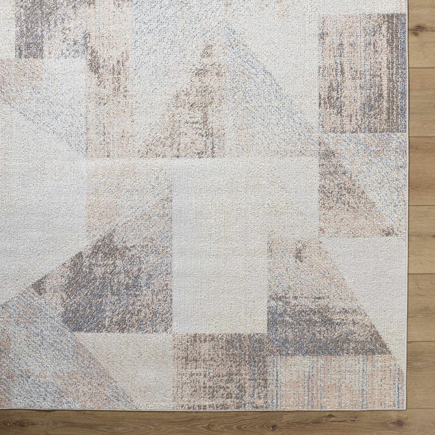 Chachi Washable Geometric Area Rug