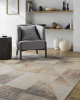 Chachi Washable Geometric Area Rug