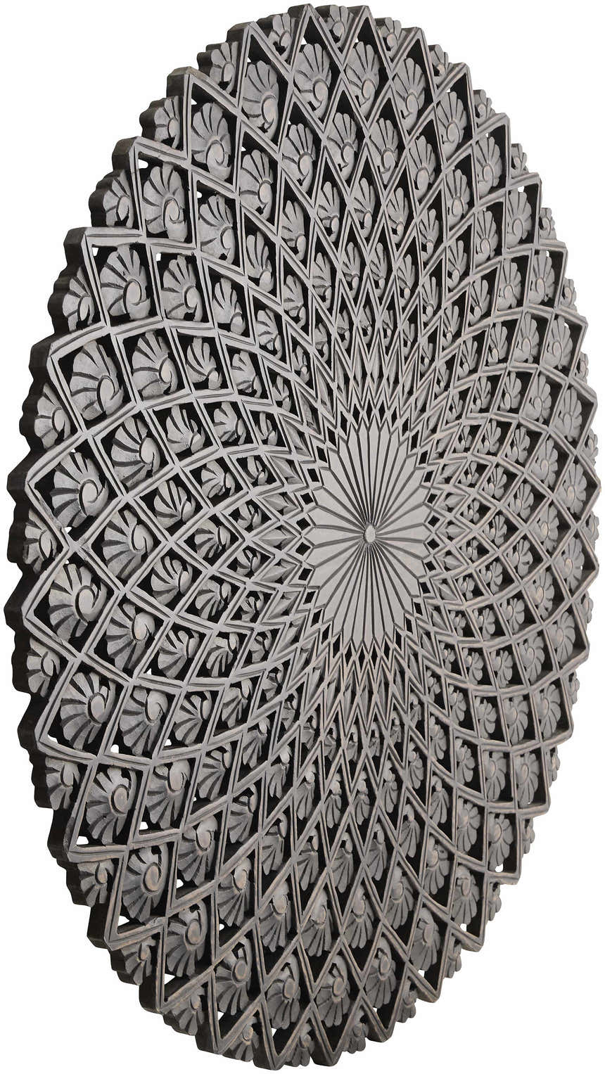 Chancelade Dark Brown Wall Carving