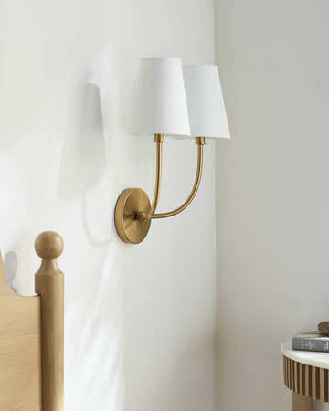 Clauzetto Metallic - Brass Wall Sconce