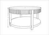 Rosemary Coffee Table Becki Owens x LIVABLISS BORS-002