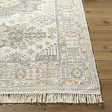 Made to Order Custom Size Chaela Ivory & Olive Area Rug