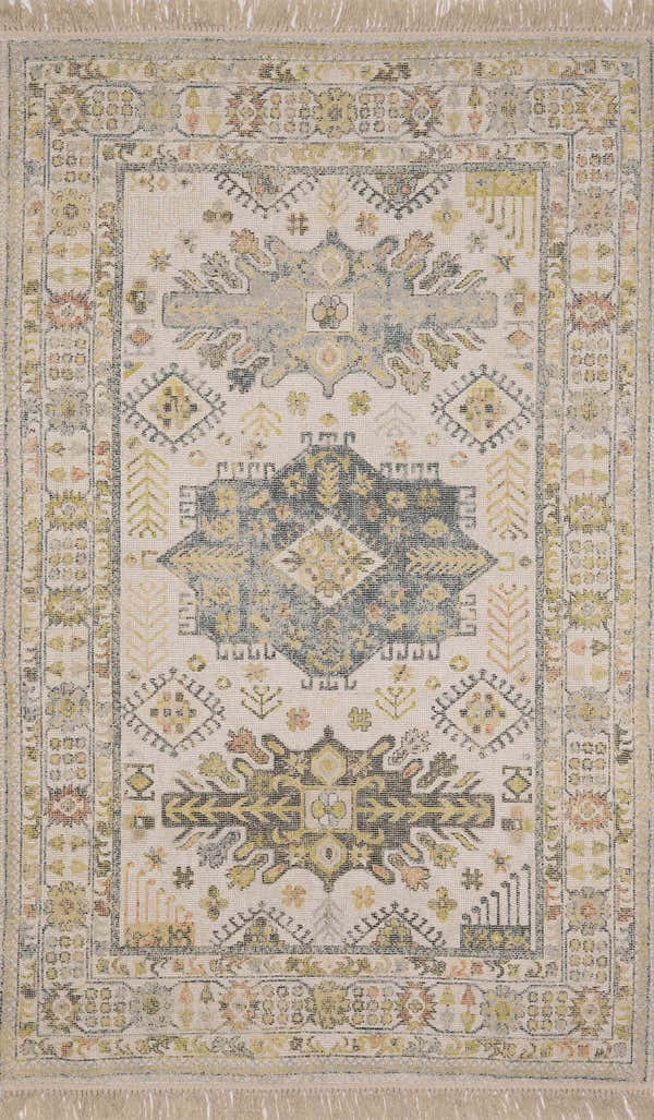 Sample Chaela Ivory & Olive Area Rug