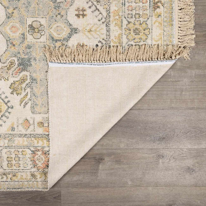 Chaela Ivory & Olive Area Rug
