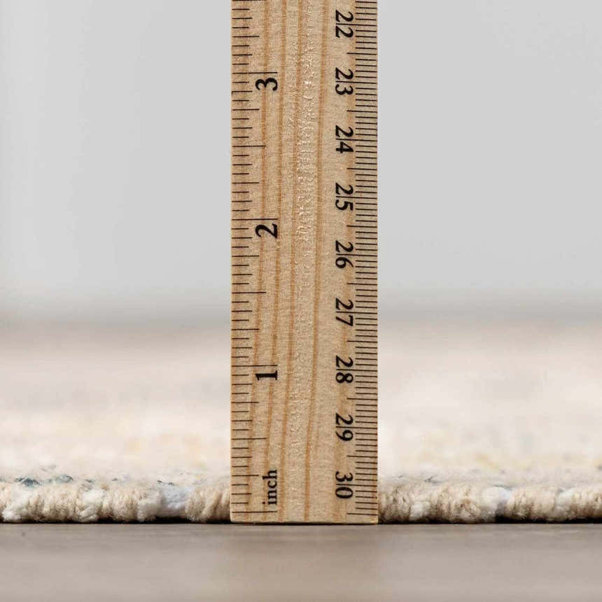 Made to Order Custom Size Chaela Ivory & Olive Area Rug