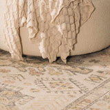 Chaela Ivory & Olive Area Rug
