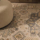 Made to Order Custom Size Chaela Ivory & Olive Area Rug