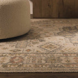 Chaela Ivory & Olive Area Rug