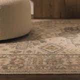 Made to Order Custom Size Chaela Ivory & Olive Area Rug