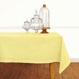 Cotton Linen Hemstitch Tablecloth