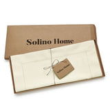 Cotton Linen Hemstitch Table Runner