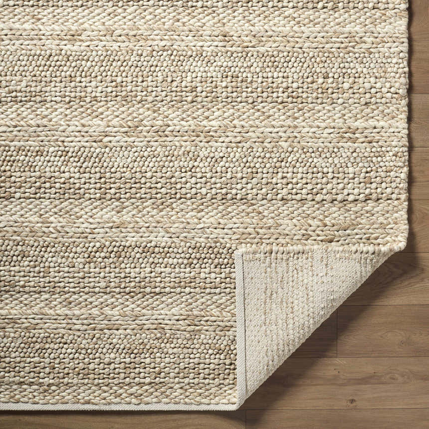 Made to Order Custom Size Clarke Dark Beige Area Rug