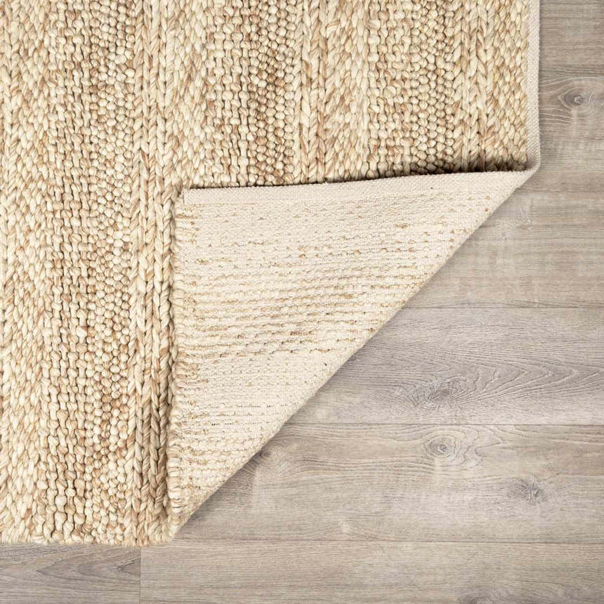 Made to Order Custom Size Clarke Dark Beige Area Rug