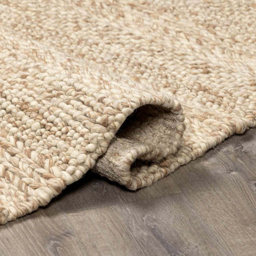 Made to Order Custom Size Clarke Dark Beige Area Rug