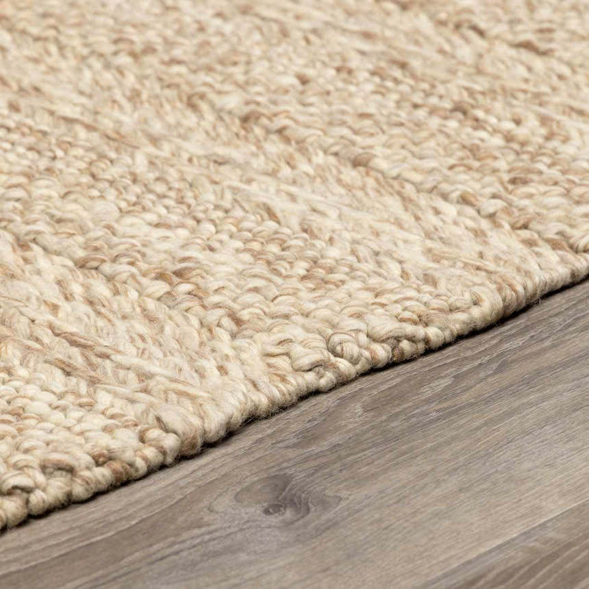 Made to Order Custom Size Clarke Dark Beige Area Rug