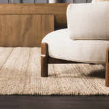 Made to Order Custom Size Clarke Dark Beige Area Rug