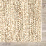 Made to Order Custom Size Clarke Dark Beige Area Rug