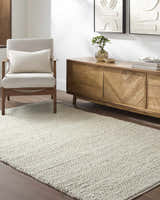 Made to Order Custom Size Clarke Dark Beige Area Rug