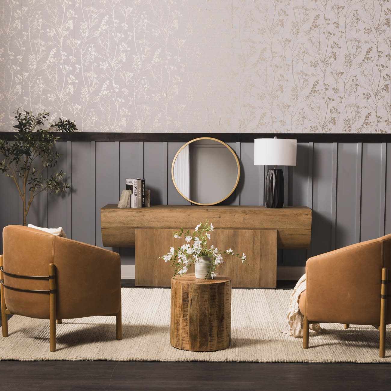 Made to Order Custom Size Clarke Dark Beige Area Rug