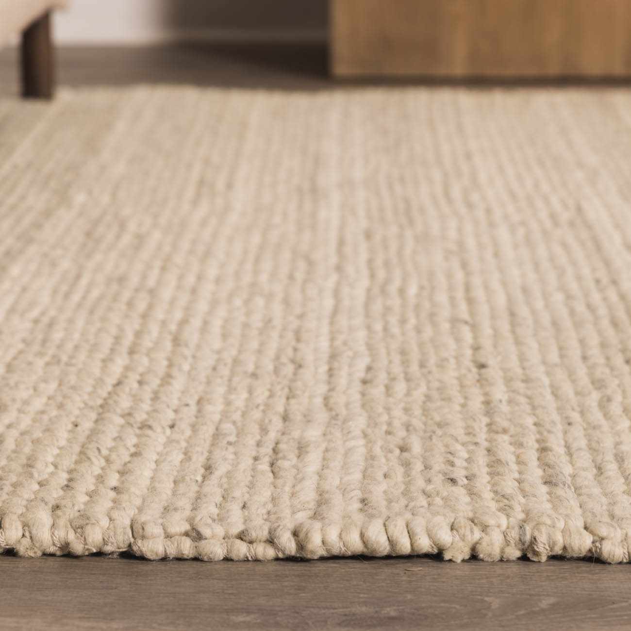 Made to Order Custom Size Clarke Dark Beige Area Rug