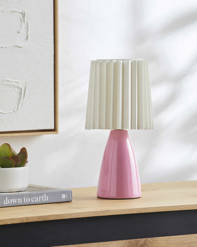 Cocconato Pink Ceramic Table Lamp