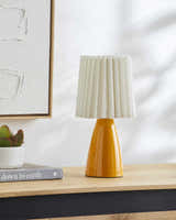Cocconato Orange Ceramic Table Lamp