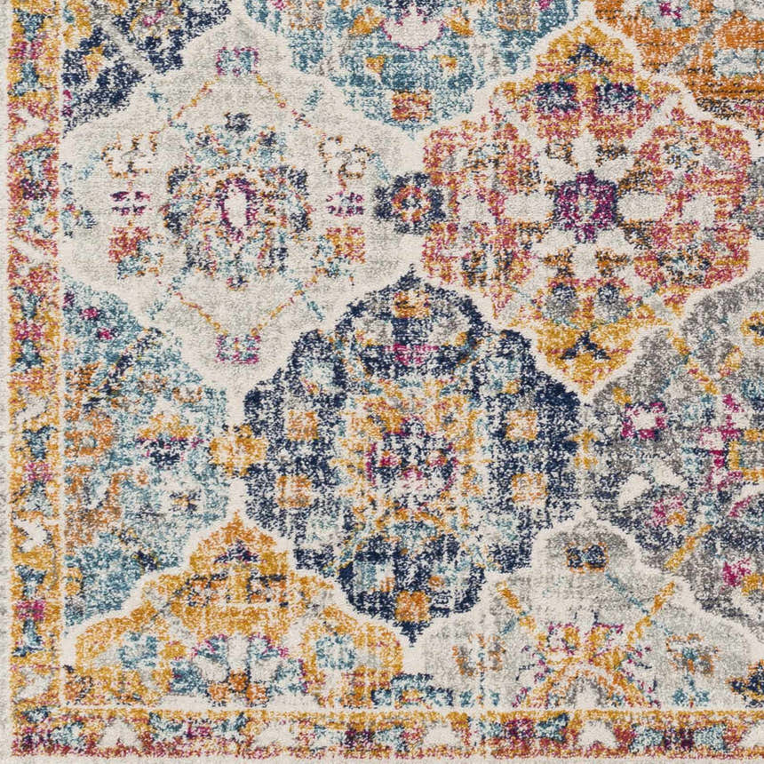 Sample Custar Colorful Area Rug
