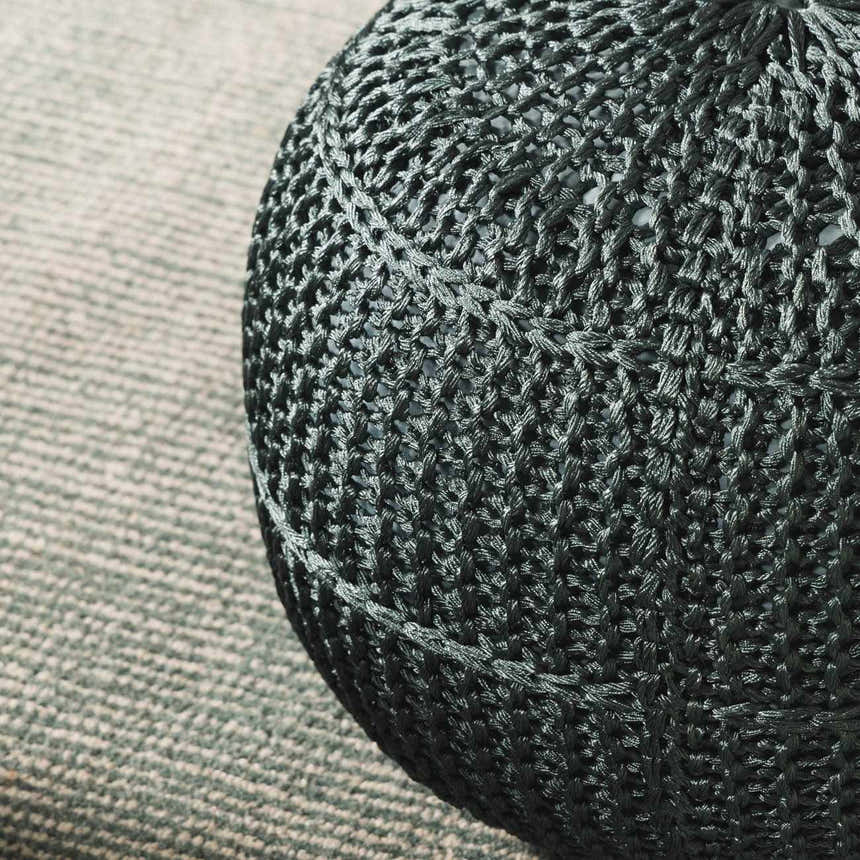 Dita Aqua Outdoor Pouf