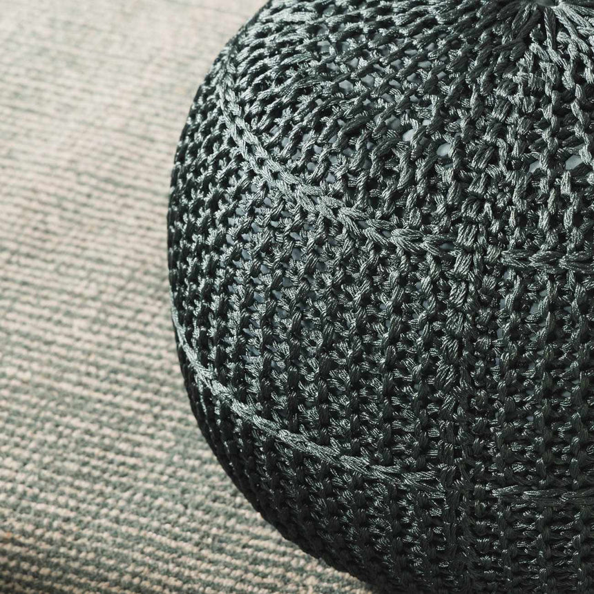 Dita Aqua Outdoor Pouf