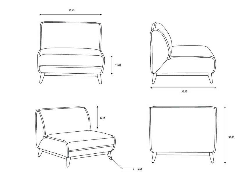 Chiavenna Lounger - Clearance