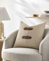 Galey Ivory Alix x Livabliss Havre Throw Pillow