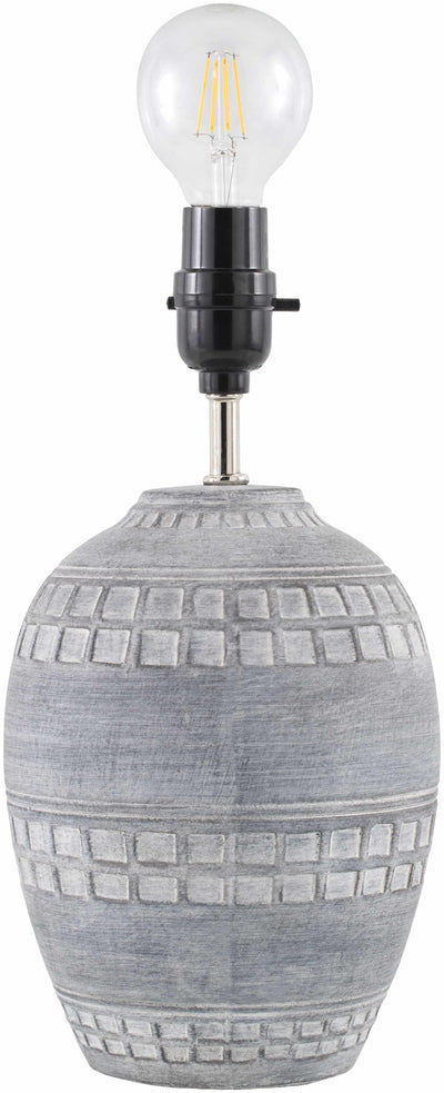 Cambuquira Artistic Light Gray Table Lamp