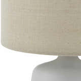 Chiquimula Golden Cylinder Accent Table Lamp