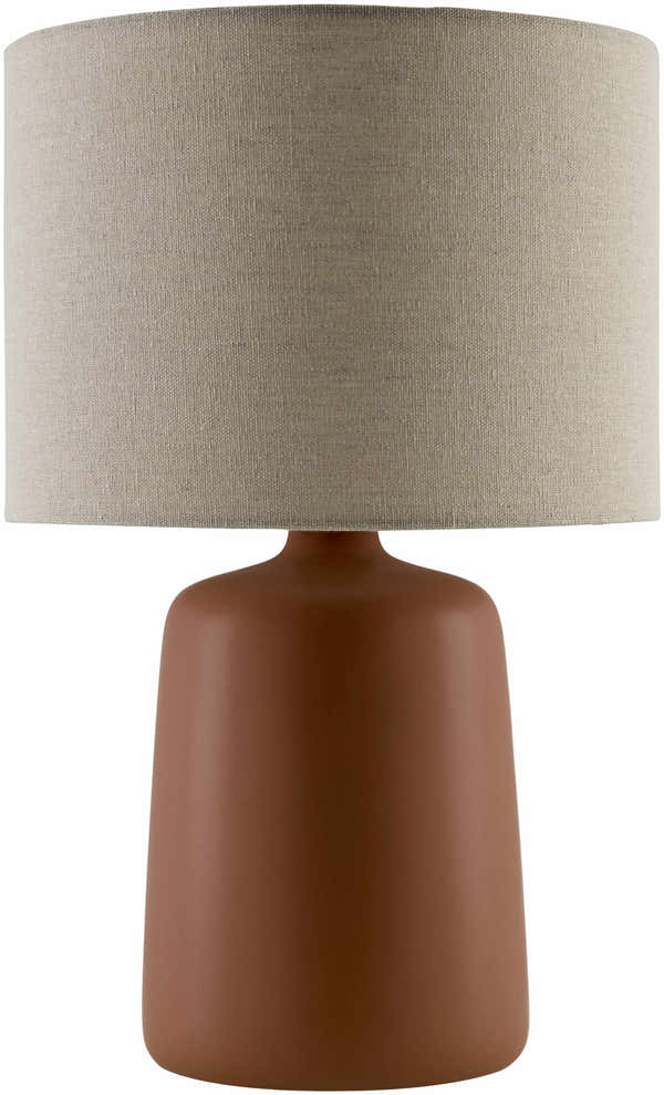 Chiquimula Brick Red Table Lamp