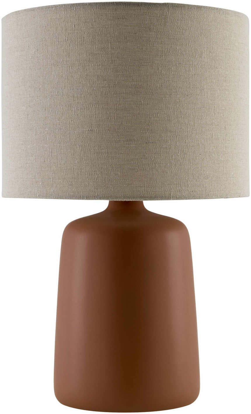 Chiquimula Brick Red Table Lamp