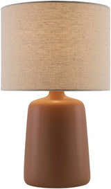 Chiquimula Brick Red Table Lamp