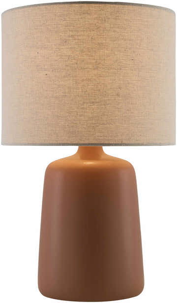 Chiquimula Brick Red Table Lamp